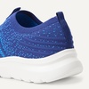 image:imageAmazon Essentials Unisex Kids and Toddlers Knit Light Weight Slip On SneakerBlue Gradient