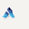 image:imageAmazon Essentials Unisex Kids and Toddlers Knit Light Weight Slip On SneakerBlue Gradient