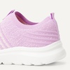 image:imageAmazon Essentials Unisex Kids and Toddlers Knit Light Weight Slip On SneakerPurple Pink Gradient