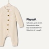 image:imageAmazon Essentials x Sofia Grainge Unisex Babies Cotton Knit PlaysuitIvory