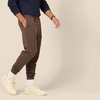 image:imageAmazon Essentials Mens Relaxed Fit Fleece Joggers Sweatpants Drawstring Waist Tapered Leg Ribbed Cuffs Brushed InteriorMedium Brown