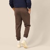 image:imageAmazon Essentials Mens Relaxed Fit Fleece Joggers Sweatpants Drawstring Waist Tapered Leg Ribbed Cuffs Brushed InteriorMedium Brown