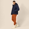 image:imageAmazon Essentials Mens Relaxed Fit Fleece Joggers Sweatpants Drawstring Waist Tapered Leg Ribbed Cuffs Brushed InteriorNutmeg