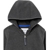 image:imageAmazon Essentials Boys and Toddlers Polar Fleece FullZip Hooded Long Sleeve Insulated Coat JacketGrey Charcoal