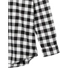 image:imageAmazon Essentials Mens Regular Fit LongSleeve Flannel Shirt Soft Brushed Cotton Lightweight yet WarmBlack Buffalo Plaid
