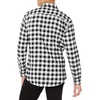 image:imageAmazon Essentials Mens Regular Fit LongSleeve Flannel Shirt Soft Brushed Cotton Lightweight yet WarmBlack Buffalo Plaid
