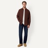 image:imageAmazon Essentials Mens Regular Fit LongSleeve Flannel Shirt Soft Brushed Cotton Lightweight yet WarmChocolate