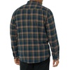 image:imageAmazon Essentials Mens Regular Fit LongSleeve Flannel Shirt Soft Brushed Cotton Lightweight yet WarmDark Navy Plaid