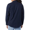 image:imageAmazon Essentials Mens Regular Fit LongSleeve Flannel Shirt Soft Brushed Cotton Lightweight yet WarmNavy