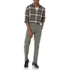 image:imageAmazon Essentials Mens Regular Fit LongSleeve Flannel Shirt Soft Brushed Cotton Lightweight yet WarmOlive Plaid