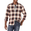 Black Orange Large Plaid