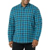Blue Burgundy Green Plaid