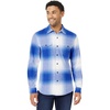 image:imageAmazon Essentials Mens SlimFit Flannel LongSleeve Shirt TwoPocket PlaidRoyal Blue Shadow Plaid