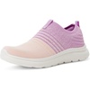 image:imageAmazon Essentials Unisex Kids Knit Light Weight Slip On SneakerPurple Pink Gradient