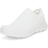 image:imageAmazon Essentials Unisex Kids Knit Light Weight Slip On SneakerWhite