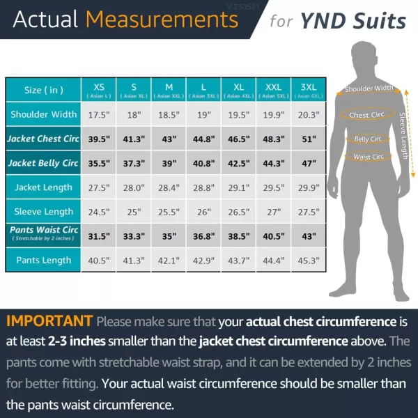 YND Mens Slim Fit 2 Piece Suit Double Breasted Solid Jacket Pants Set with TieGreen