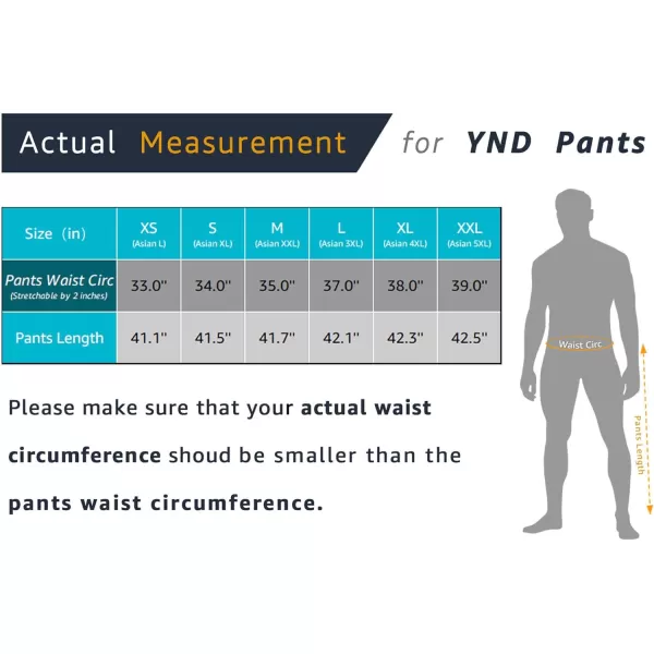 YND Mens High Stretch Golf Pants SlimFit Flat Front Outdoor Ice Silk Pants of LightweightBlack