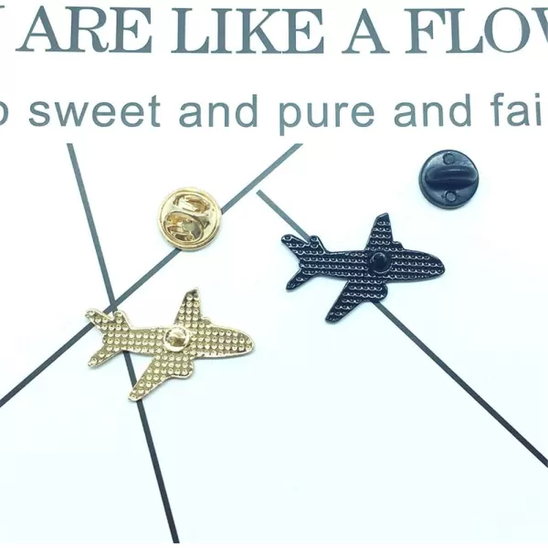 2pcs Cute Airplane Brooches for Women Girls Fashion Enameled Flying Plane Lapel Pins Badge Dress Suit Scarft Accessories Holiday Party Jewelry Unisex Souvenir Gifts for Flight Crew Aviator Lover2pcs Cute Airplane Brooches for Women Girls Fashion Enameled Flying Plane Lapel Pins Badge Dress Suit Scarft Accessories Holiday Party Jewelry Unisex Souvenir Gifts for Flight Crew Aviator Lover