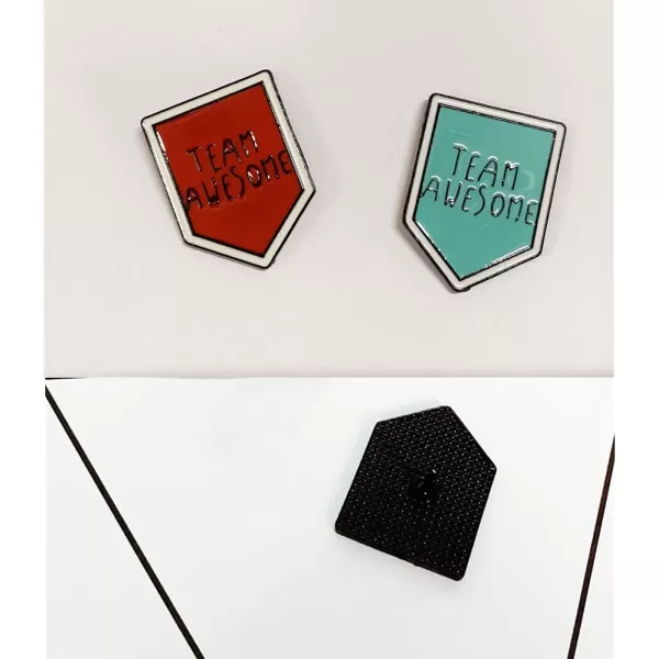 2pcs Cute Teamwork Spirit Brooches for Women Girls Men Fashion Enamel Team Awesome Statement Lapel Pins Dress Suit Scarft Accessories Badge Souvenir Gifts for Teammate Friend2pcs Cute Teamwork Spirit Brooches for Women Girls Men Fashion Enamel Team Awesome Statement Lapel Pins Dress Suit Scarft Accessories Badge Souvenir Gifts for Teammate Friend