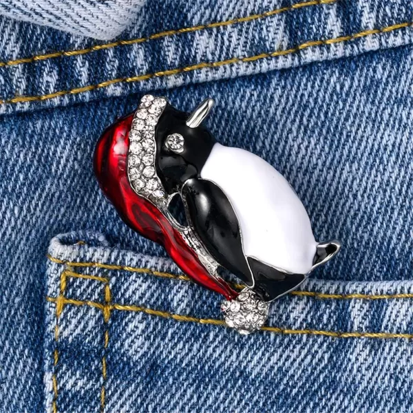 Christmas Santa Penguin Rhinestone Brooches for Women Girls Fashion Antique Alloy Enameled Cute CZ Red Hat Bird Animal Brooch Pins Scarves Shawl Clip Neck Bow Tie Necktie Dress Accessories JewelryChristmas Santa Penguin Rhinestone Brooches for Women Girls Fashion Antique Alloy Enameled Cute CZ Red Hat Bird Animal Brooch Pins Scarves Shawl Clip Neck Bow Tie Necktie Dress Accessories Jewelry
