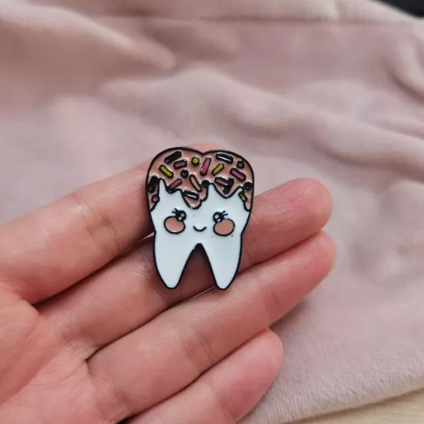 Cute Enamel Teeth Brooch Pin for Women Girls Fashion Unisex Cartoon Costumes Badges Lapel Pins Campus Dress Accessories Medical Jewelry Souvenir Gift Doctor Nurse Graduation StudentCute Enamel Teeth Brooch Pin for Women Girls Fashion Unisex Cartoon Costumes Badges Lapel Pins Campus Dress Accessories Medical Jewelry Souvenir Gift Doctor Nurse Graduation Student