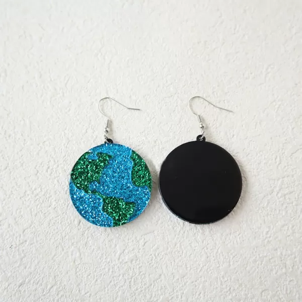 Glitter Round Earth Dangle Earrings for Women Girls Blue Green Acrylic Shiny Circle Ocean World Earth Day Statement Charms Drop Dangling Hook Stud Lightweight Cute Holiday Party Y2K Jewelry Gifts SouvenirsGlitter Round Earth Dangle Earrings for Women Girls Blue Green Acrylic Shiny Circle Ocean World Earth Day Statement Charms Drop Dangling Hook Stud Lightweight Cute Holiday Party Y2K Jewelry Gifts Souvenirs