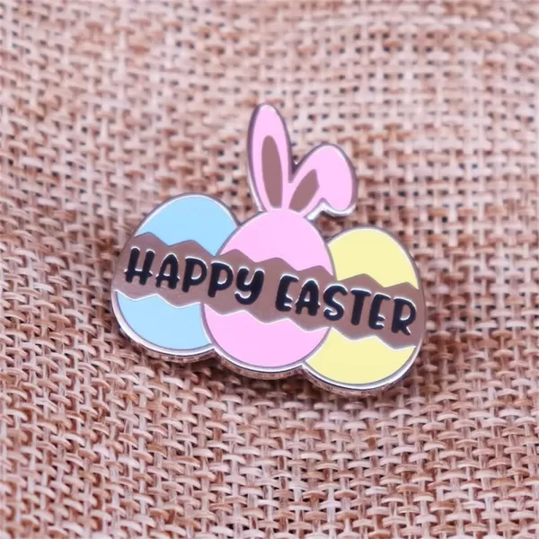 Happy Easter Brooch Pin for Women Girls Fashion Enamel Blue Pink Yellow Eggs Bunny Rabbit Animal Festival Brooches Lapel Pins Cute Dress Accessories Holiday Party Jewelry Gift for Daughter NieceHappy Easter Brooch Pin for Women Girls Fashion Enamel Blue Pink Yellow Eggs Bunny Rabbit Animal Festival Brooches Lapel Pins Cute Dress Accessories Holiday Party Jewelry Gift for Daughter Niece