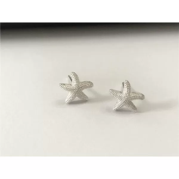 Huggie Starfish Stud Earrings for Women Teen Girls S925 Sterling Silver 18K White Gold Plated Dainty Charm Tiny Small Star Sea Coral Starfish Earrings Post Pin Hypoallergenic Beach Jewelry GiftHuggie Starfish Stud Earrings for Women Teen Girls S925 Sterling Silver 18K White Gold Plated Dainty Charm Tiny Small Star Sea Coral Starfish Earrings Post Pin Hypoallergenic Beach Jewelry Gift