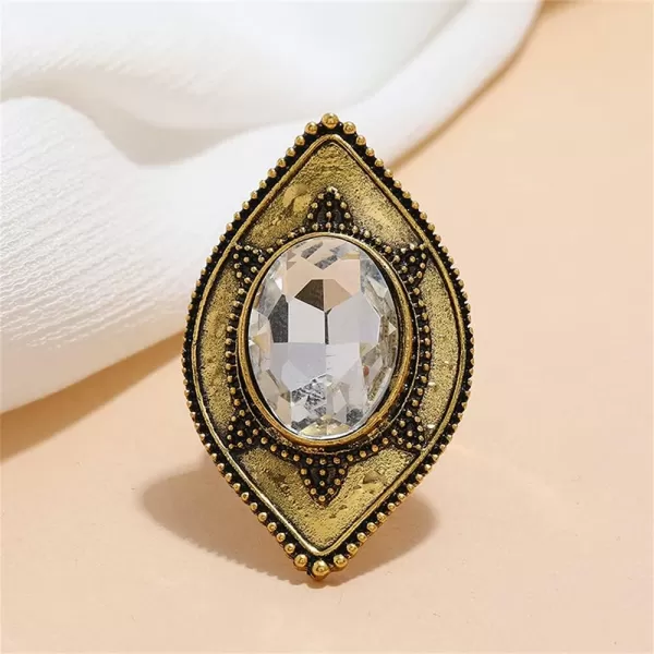 Vintage CZ Evil Eye Big Statement Ring for Women Girls Oxidized Gold Plated Turtle Adjustable Expandable Boho Open Band Promise Rings Comfort Fit Indian Bollywood Cocktail Party Y2K JewelryVintage CZ Evil Eye Big Statement Ring for Women Girls Oxidized Gold Plated Turtle Adjustable Expandable Boho Open Band Promise Rings Comfort Fit Indian Bollywood Cocktail Party Y2K Jewelry