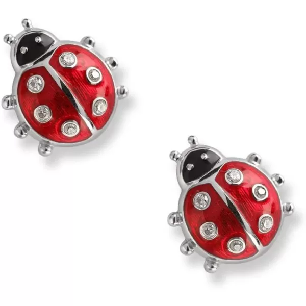 Cute Ladybug Tiny Stud Earrings for Women Girls 925 Sterling Silver Hypoallergenic Dainty Red Bugs Black Head Small Lucky Post Tragus Fashion Animal Jewelry Birthday Christmas Gifts for DaughterCute Ladybug Tiny Stud Earrings for Women Girls 925 Sterling Silver Hypoallergenic Dainty Red Bugs Black Head Small Lucky Post Tragus Fashion Animal Jewelry Birthday Christmas Gifts for Daughter