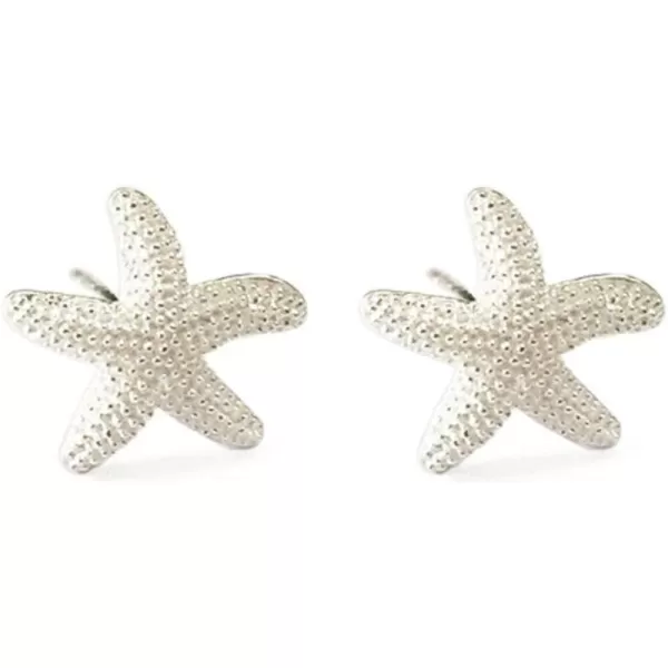 Huggie Starfish Stud Earrings for Women Teen Girls S925 Sterling Silver 18K White Gold Plated Dainty Charm Tiny Small Star Sea Coral Starfish Earrings Post Pin Hypoallergenic Beach Jewelry GiftHuggie Starfish Stud Earrings for Women Teen Girls S925 Sterling Silver 18K White Gold Plated Dainty Charm Tiny Small Star Sea Coral Starfish Earrings Post Pin Hypoallergenic Beach Jewelry Gift