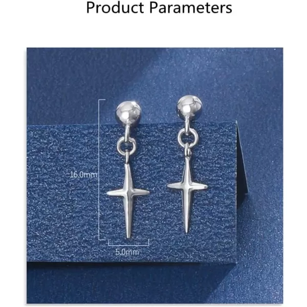 20G Minimalist Cross Ball Stud Earrings for Women Girls S925 Sterling Silver Hypoallergenic Cartilage Faith Drop Dangle Barbell Scewback Tragus Daith Fashion Punk Ear Piercing Jewelry Unique Gifts20G Minimalist Cross Ball Stud Earrings for Women Girls S925 Sterling Silver Hypoallergenic Cartilage Faith Drop Dangle Barbell Scewback Tragus Daith Fashion Punk Ear Piercing Jewelry Unique Gifts
