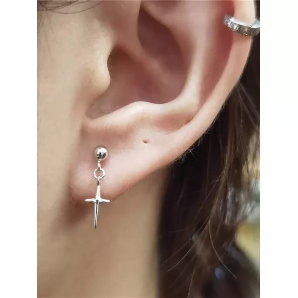 20G Minimalist Cross Ball Stud Earrings for Women Girls S925 Sterling Silver Hypoallergenic Cartilage Faith Drop Dangle Barbell Scewback Tragus Daith Fashion Punk Ear Piercing Jewelry Unique Gifts20G Minimalist Cross Ball Stud Earrings for Women Girls S925 Sterling Silver Hypoallergenic Cartilage Faith Drop Dangle Barbell Scewback Tragus Daith Fashion Punk Ear Piercing Jewelry Unique Gifts