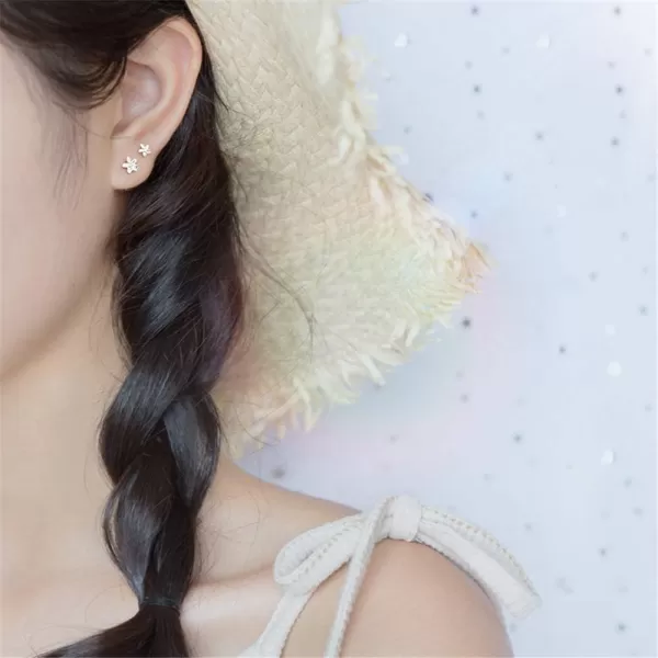 3 Pairs Tiny Flower Stud Earrings Sterling Silver Set for Women Girls Cute Cartilage 20g Studs Tragus Post Pin Hypoallergenic Piercing Body Jewelry Christmas Valentines Day Birthday Gifts3 Pairs Tiny Flower Stud Earrings Sterling Silver Set for Women Girls Cute Cartilage 20g Studs Tragus Post Pin Hypoallergenic Piercing Body Jewelry Christmas Valentines Day Birthday Gifts