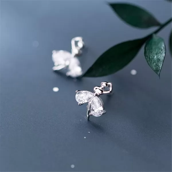 Crystal Ballet Dancer Sterling Silver Stud Earrings for Women Girls CZ Nickel Free Tiny Small Dancing Ballerina Cartilage Cuff Tragus Lucky Post Dainty Cute Jewelry Gifts for DaughterCrystal Ballet Dancer Sterling Silver Stud Earrings for Women Girls CZ Nickel Free Tiny Small Dancing Ballerina Cartilage Cuff Tragus Lucky Post Dainty Cute Jewelry Gifts for Daughter