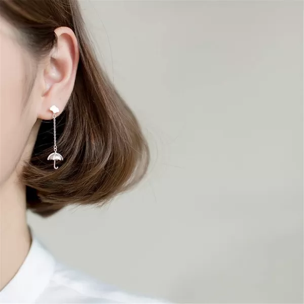 Cute Cloud Umbrella Sterling Silver Small Stud Earrings for Women Teen Girls Hypoallergenic Nickel Free for Piercing Ear Huggie Asymmetrical Dangle Studs Earring Personalized Unique JewelryCute Cloud Umbrella Sterling Silver Small Stud Earrings for Women Teen Girls Hypoallergenic Nickel Free for Piercing Ear Huggie Asymmetrical Dangle Studs Earring Personalized Unique Jewelry