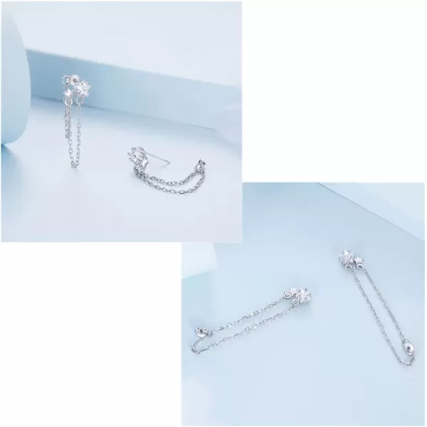 Cute Stars Tassel Earrings 925 Sterling Silver Chain Dangle Drop Earring for Women Girls Hypoallergenic Cubic Zirconia Shooting Star Studs Fashion Exquisite Lightweight Jewelry Gifts ChristmasCute Stars Tassel Earrings 925 Sterling Silver Chain Dangle Drop Earring for Women Girls Hypoallergenic Cubic Zirconia Shooting Star Studs Fashion Exquisite Lightweight Jewelry Gifts Christmas