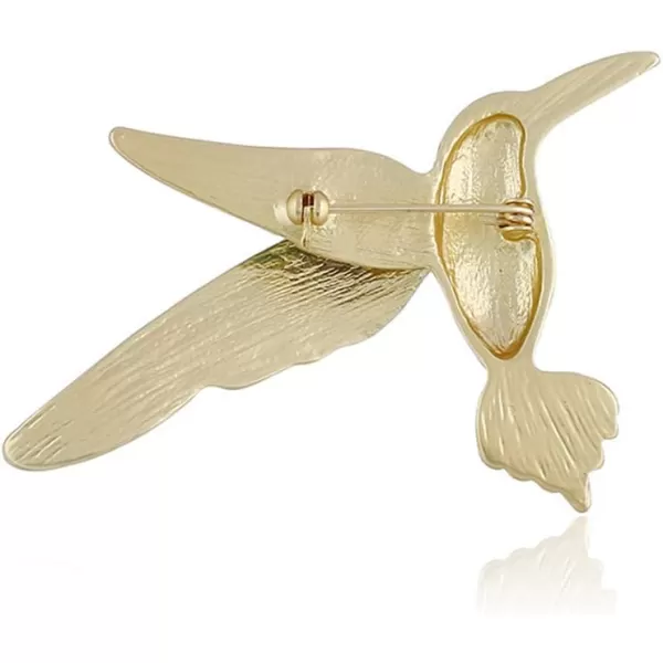 Dainty Humming Bird Rhinestone Brooch Pins for Women Girls Men Fashion Colorful Enameled Large Crystal Brooches Dress Accessories Christmas Winter Party Decor JewelryDainty Humming Bird Rhinestone Brooch Pins for Women Girls Men Fashion Colorful Enameled Large Crystal Brooches Dress Accessories Christmas Winter Party Decor Jewelry