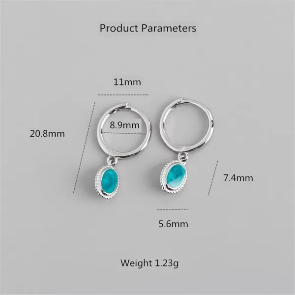 Green Enamel Drop Dangle Hoop Earrings for Women Girls 925 Sterling Silver Boho Small Hoop Cartilage Faux Gemstone Dangling Hypallergenic for Sensitive Ear Retro Lightweight Jewelry Dainty GiftGreen Enamel Drop Dangle Hoop Earrings for Women Girls 925 Sterling Silver Boho Small Hoop Cartilage Faux Gemstone Dangling Hypallergenic for Sensitive Ear Retro Lightweight Jewelry Dainty Gift