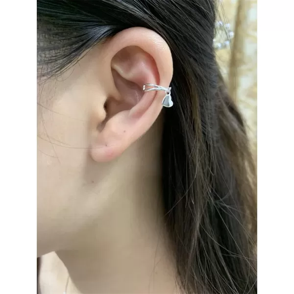 Heart Cuff Huggie Small Hoop Earrings for Women Girls 925 Sterling Silver No Piercing Ear Cartilage Minimalist Love Charms Drop Clipon Open Hoops Earring Cute Birthday Christmas Valentine Jewelry GiftsHeart Cuff Huggie Small Hoop Earrings for Women Girls 925 Sterling Silver No Piercing Ear Cartilage Minimalist Love Charms Drop Clipon Open Hoops Earring Cute Birthday Christmas Valentine Jewelry Gifts