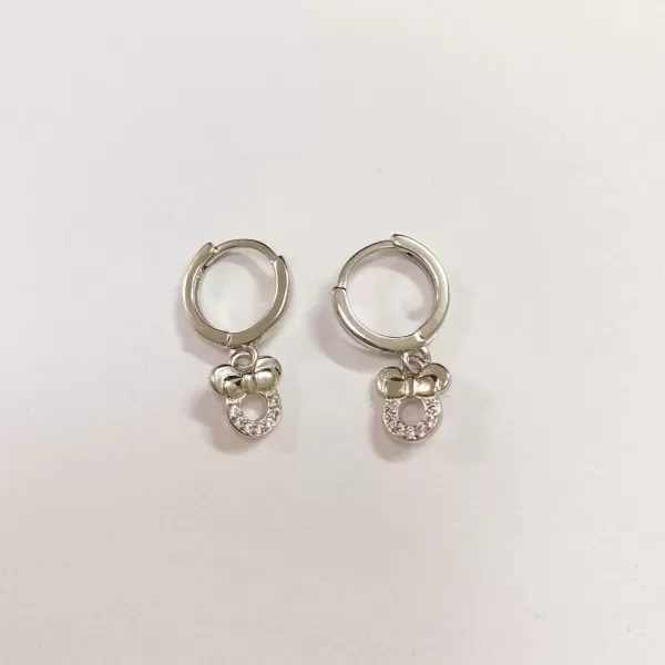 Small Mouse Dangle Hoop Earrings for Women Girls 925 Sterling Silver Cubic Zirconia Charm Animal Mice Huggie Sleeper Hoops Cartilage Hypoallergenic for Sensitive Ear Jewelry Clear CZSmall Mouse Dangle Hoop Earrings for Women Girls 925 Sterling Silver Cubic Zirconia Charm Animal Mice Huggie Sleeper Hoops Cartilage Hypoallergenic for Sensitive Ear Jewelry Clear CZ