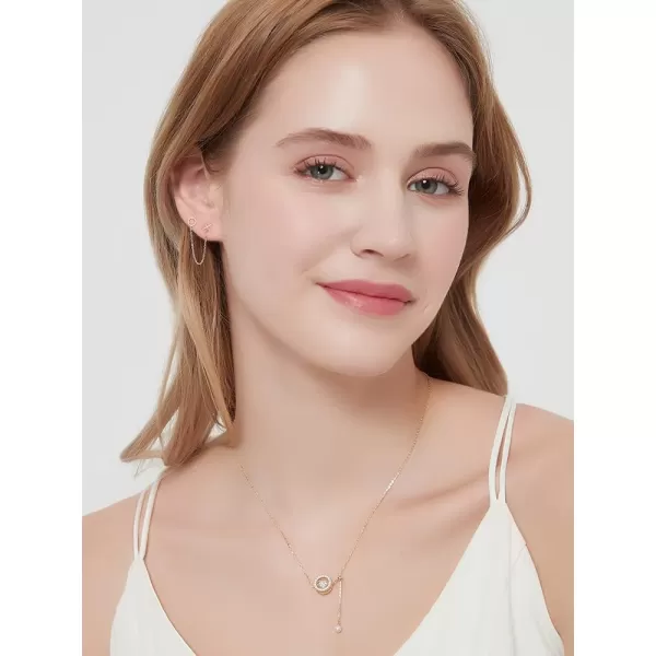Tassel Symbol Chain Drop Dangle Stud Earrings for Women Girls 925 Sterling Silver Double Piercing Female Gender Sign Studs Crawler Climber Letter X O Post Fashion Personalized Jewelry Unique GiftsSilver