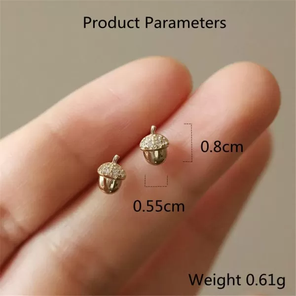 Tiny Cute Pinecone Earrings for Women Girls S925 Sterling Silver 14K Gold Plated Cubic Zirconia Hypoallergenic Dainy Mini Small Studs Cartilage Forest Fruit Christmas Statement Jewelry Gifts forTiny Cute Pinecone Earrings for Women Girls S925 Sterling Silver 14K Gold Plated Cubic Zirconia Hypoallergenic Dainy Mini Small Studs Cartilage Forest Fruit Christmas Statement Jewelry Gifts for