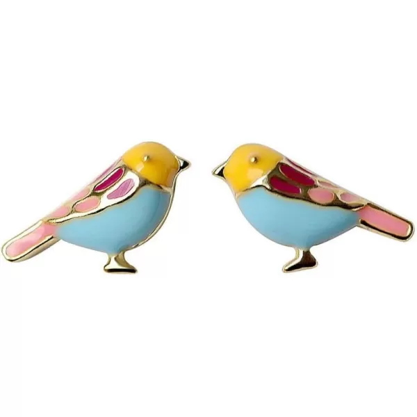 Cute Bird Stud Earrings for Women Girls 925 Sterling Silver Gold Plated Tiny Small Animal Pet Enameled Blue Yellow Pink Feather Birds Tragus Post Nickel Free Piercing Ear Jewelry Dainty GiftCute Bird Stud Earrings for Women Girls 925 Sterling Silver Gold Plated Tiny Small Animal Pet Enameled Blue Yellow Pink Feather Birds Tragus Post Nickel Free Piercing Ear Jewelry Dainty Gift