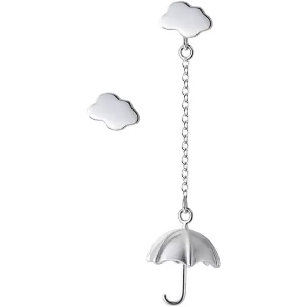 Cute Cloud Umbrella Sterling Silver Small Stud Earrings for Women Teen Girls Hypoallergenic Nickel Free for Piercing Ear Huggie Asymmetrical Dangle Studs Earring Personalized Unique JewelryCute Cloud Umbrella Sterling Silver Small Stud Earrings for Women Teen Girls Hypoallergenic Nickel Free for Piercing Ear Huggie Asymmetrical Dangle Studs Earring Personalized Unique Jewelry