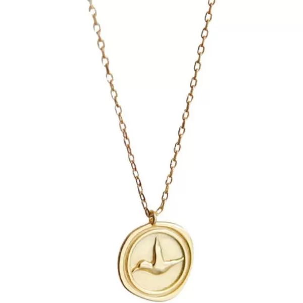 Embossed Bird Gold Coin Necklace for Women Girls 925 Sterling Silver Vintage Disc Small Pendant Choker Necklace Swallow Peace Dove Animal Freedom Statement Jewelry Birthday Gifts Daughter MomEmbossed Bird Gold Coin Necklace for Women Girls 925 Sterling Silver Vintage Disc Small Pendant Choker Necklace Swallow Peace Dove Animal Freedom Statement Jewelry Birthday Gifts Daughter Mom