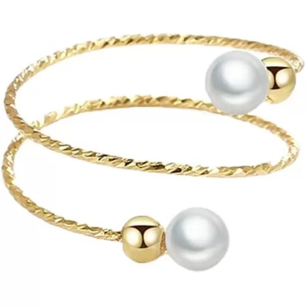 Shell Pearl Adjustable Open Wrap Ring 925 Sterling Silver 14K Gold Plated Stacking Statement Wedding Finger Rings for Women Girls Fashion Layered Comfort Fit Christmas Mothers Day Jewelry Gift for Girlfriend WifeShell Pearl Adjustable Open Wrap Ring 925 Sterling Silver 14K Gold Plated Stacking Statement Wedding Finger Rings for Women Girls Fashion Layered Comfort Fit Christmas Mothers Day Jewelry Gift for Girlfriend Wife
