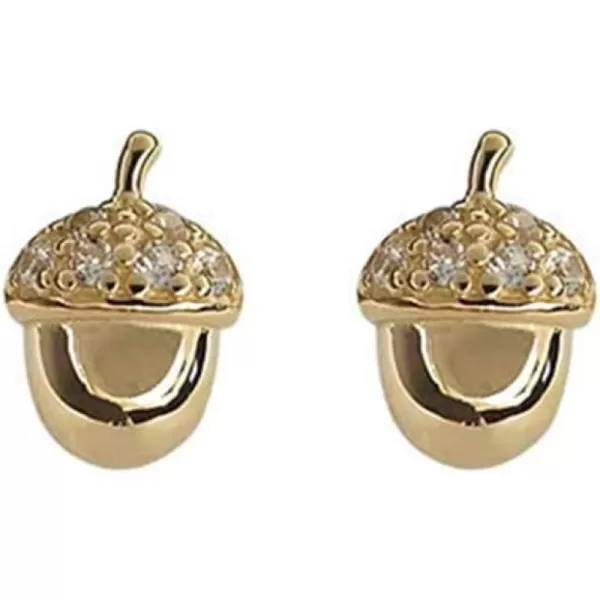 Tiny Cute Pinecone Earrings for Women Girls S925 Sterling Silver 14K Gold Plated Cubic Zirconia Hypoallergenic Dainy Mini Small Studs Cartilage Forest Fruit Christmas Statement Jewelry Gifts forTiny Cute Pinecone Earrings for Women Girls S925 Sterling Silver 14K Gold Plated Cubic Zirconia Hypoallergenic Dainy Mini Small Studs Cartilage Forest Fruit Christmas Statement Jewelry Gifts for