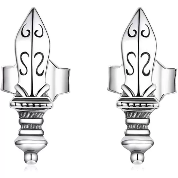 Vintage Small Dagger Stud Earrings for Women Girls 925 Sterling Silver Hypoallergenic Engraved Sword Studs Cartilage Tragus Post Pin Boho Dainty Halloween Holiday Christmas Jewelry Unique GiftsVintage Small Dagger Stud Earrings for Women Girls 925 Sterling Silver Hypoallergenic Engraved Sword Studs Cartilage Tragus Post Pin Boho Dainty Halloween Holiday Christmas Jewelry Unique Gifts