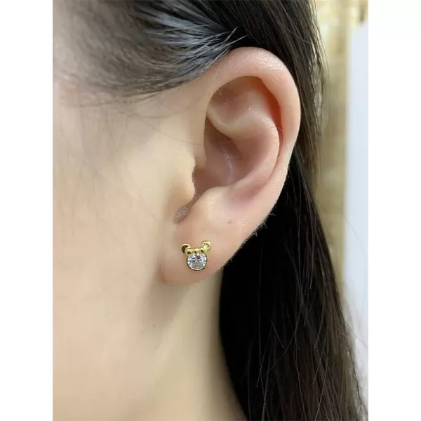 20g Cute Mouse Small Stud Earrings for Women Girls Daughter 925 Sterling Silver Hypoallergenic Cubic Zirconia Crystal Bowknot Animal Mice Piercing Cartilage Tragus Post Dainty Gifts Birthday20g Cute Mouse Small Stud Earrings for Women Girls Daughter 925 Sterling Silver Hypoallergenic Cubic Zirconia Crystal Bowknot Animal Mice Piercing Cartilage Tragus Post Dainty Gifts Birthday